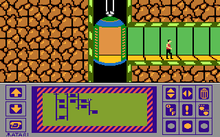 Impossible Mission screenshot 5 for Atari 7800